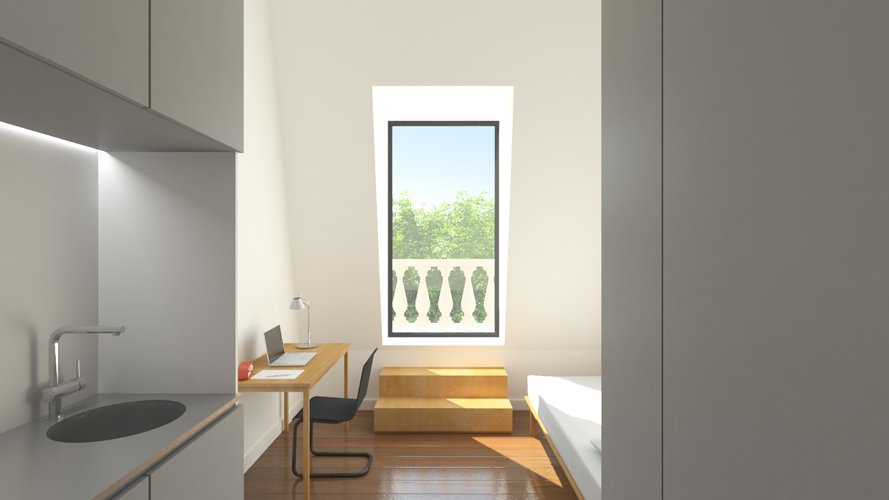 Imagem 3 - ComA, Architecure and Design | Resid&ecirc;nica de Estudantes