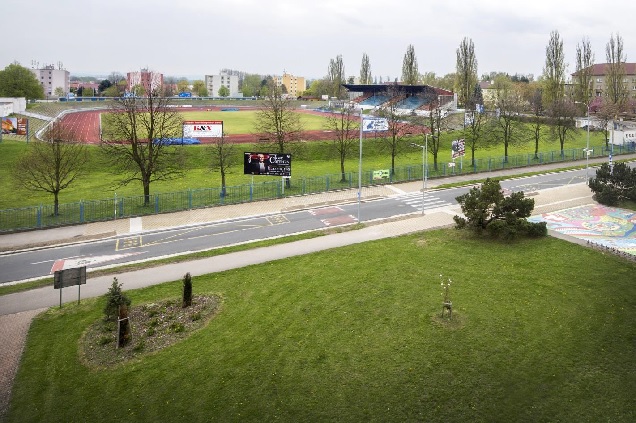 Complexo desportivo em Pardubice