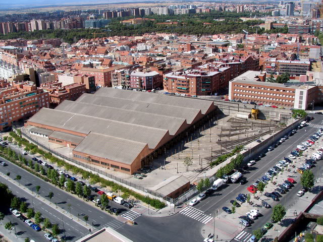Centro de transporte integrado do metro de Madrid