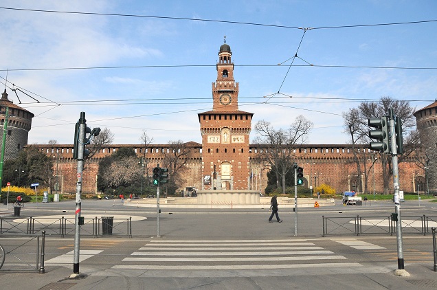 Requalifica&ccedil;&atilde;o da Piazza Castello - Foro Buonaparte em Mil&atilde;o
