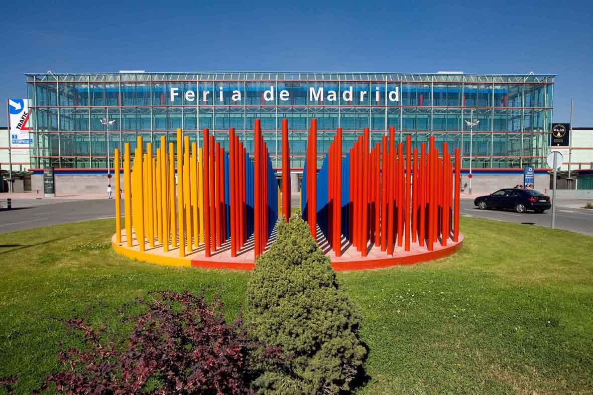 Stand na feira de Madrid