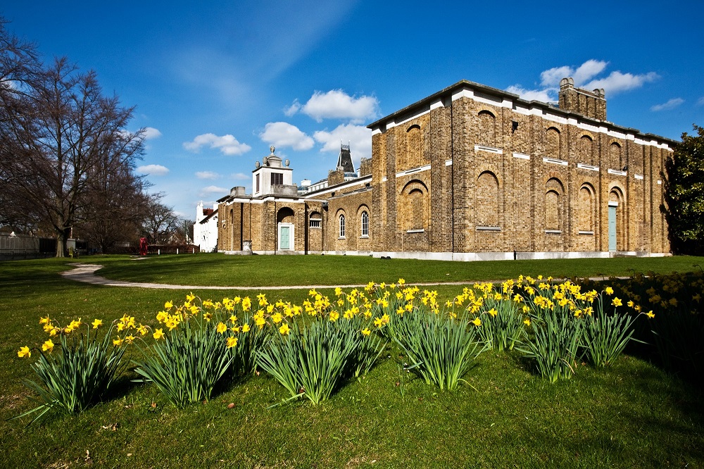 Pavilh&atilde;o tempor&aacute;rio da Dulwich Picture Gallery