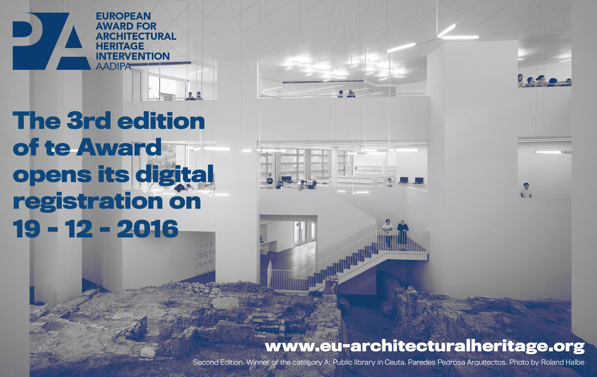 Pr&eacute;mio Europeu de Interven&ccedil;&atilde;o no Patrim&oacute;nio Arquitect&oacute;nico  