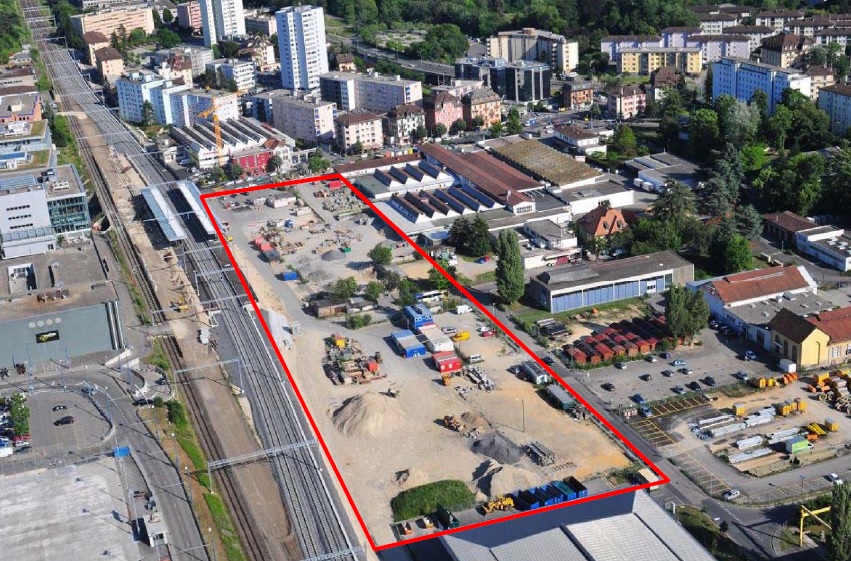 Dois lotes de usos mistos em Lausanne