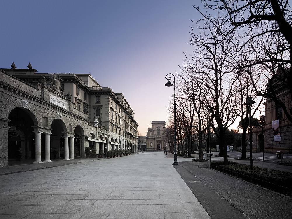 Reabilita&ccedil;&atilde;o do centro hist&oacute;rico de Bergamo, It&aacute;lia