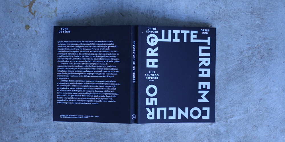 Livro Arquitectura em Concurso nomeado para o pr&eacute;mio CICA
