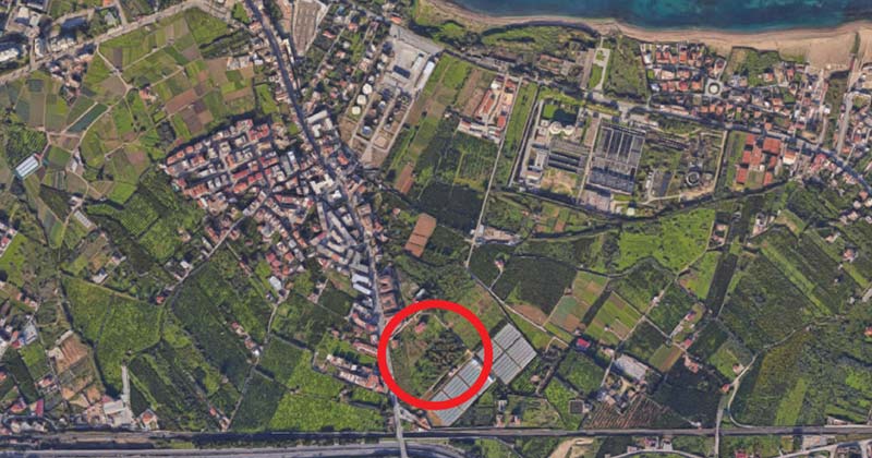 Centro escolar na zona sul de Palermo, It&aacute;lia