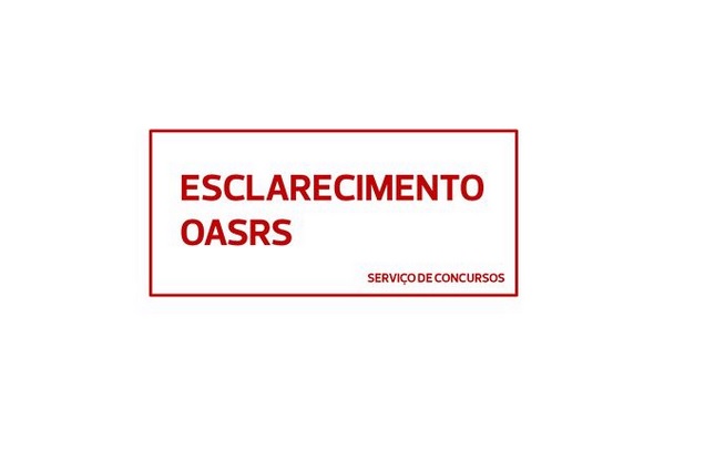 Esclarecimento sobre a distin&ccedil;&atilde;o entre divulga&ccedil;&atilde;o e apoio a concursos