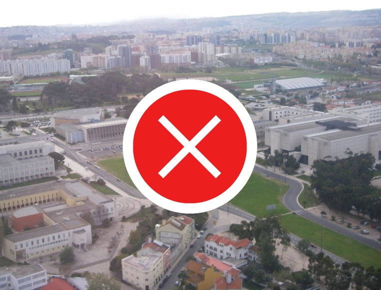 Pra&ccedil;a e edif&iacute;cios de resid&ecirc;ncia universit&aacute;ria da ULisboa - ANALISADO