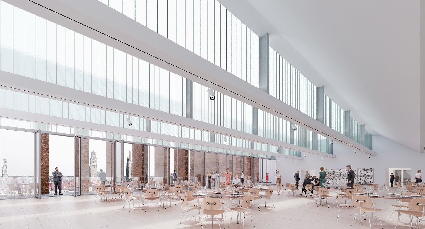 Imagem 2 - Souto de Moura + Meta architectuurbureau vencem concurso do novo Centro de Congressos de Bruges, B&eacute;lgica 