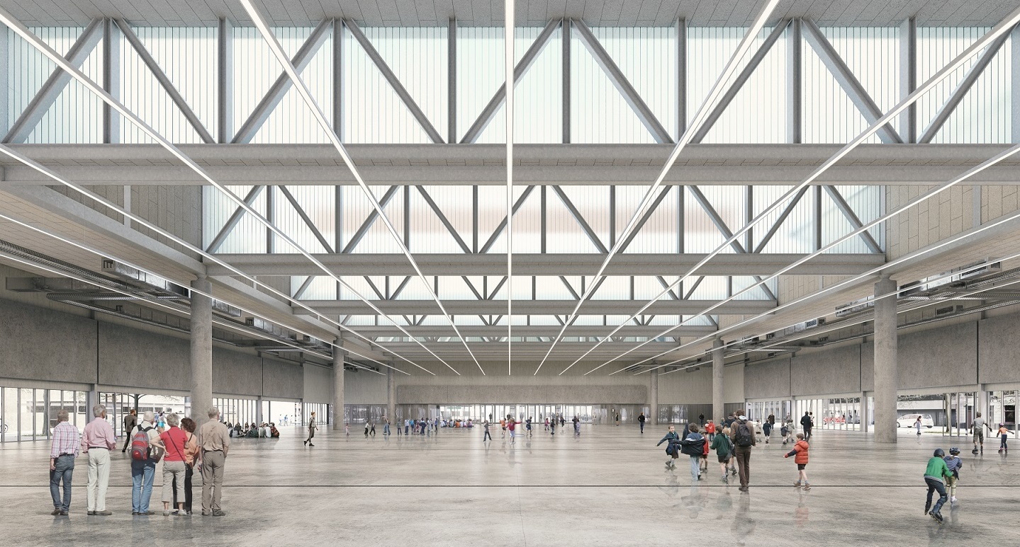 Imagem 1 - Souto de Moura + Meta architectuurbureau vencem concurso do novo Centro de Congressos de Bruges, B&eacute;lgica 