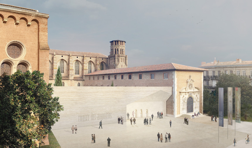 Aires Mateus vencem concurso para extens&atilde;o do Mus&eacute;e des Augustins em Toulouse 