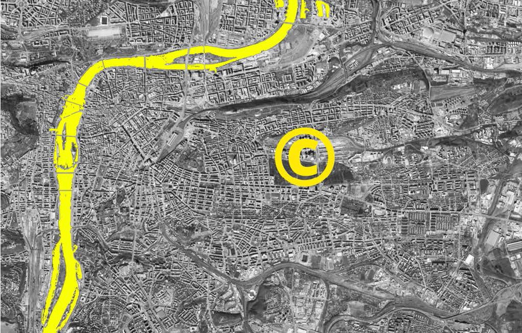Complexo residencial em Praga