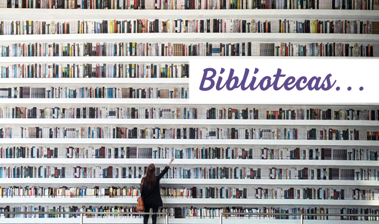 Tr&ecirc;s bibliotecas municipais em Madrid
