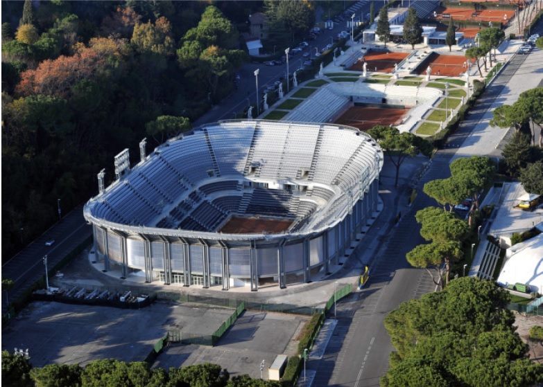 Requalifica&ccedil;&atilde;o de complexo desportivo em Roma, It&aacute;lia
