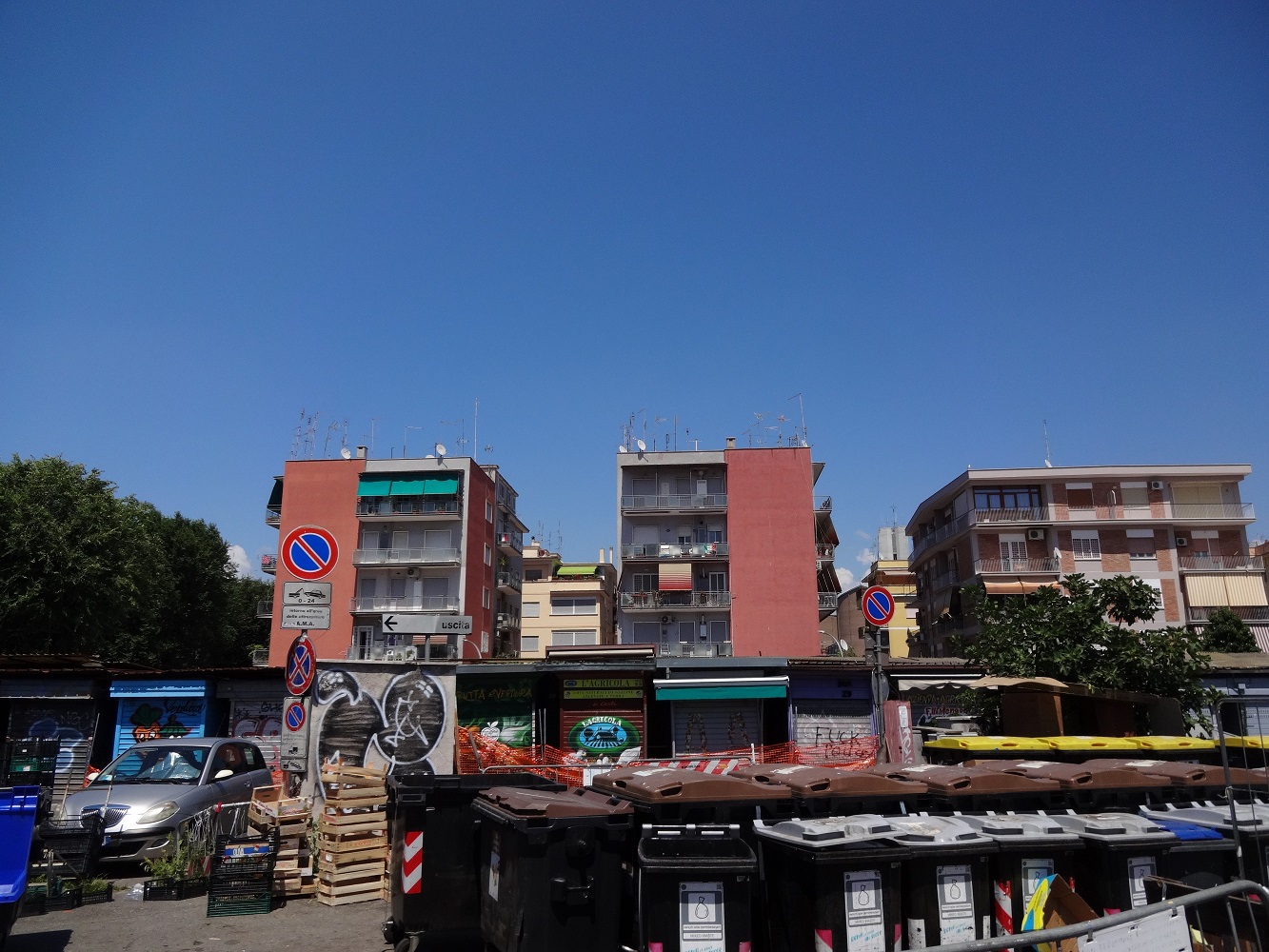 Novo mercado em Roma, It&aacute;lia