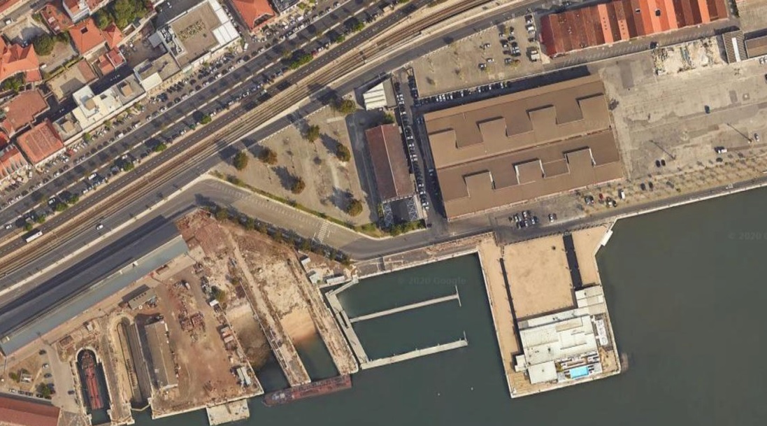 Edif&iacute;cio na doca de Santos, Lisboa - ANALISADO