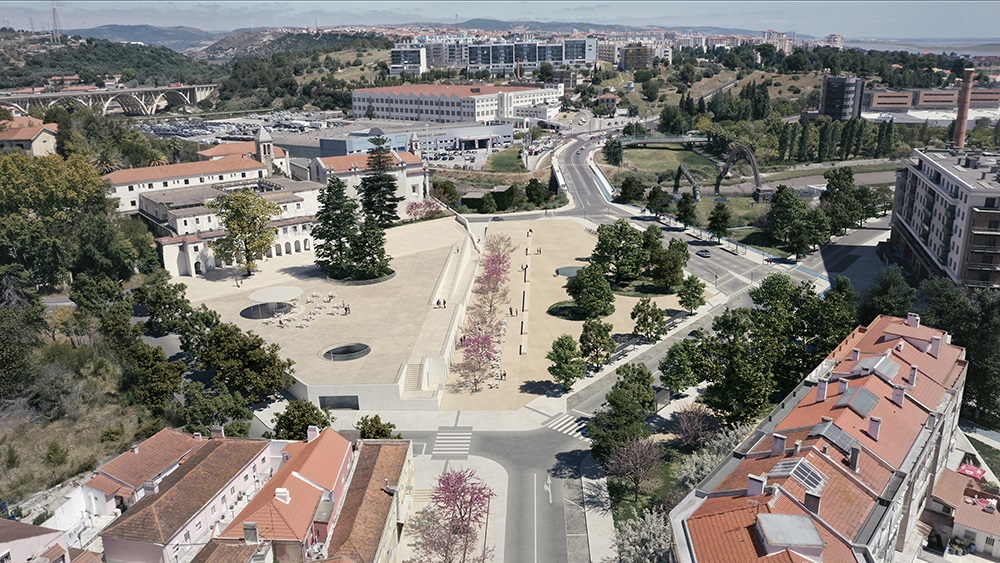 Requalifica&ccedil;&atilde;o da Pra&ccedil;a da Rep&uacute;blica em Sacav&eacute;m, Loures