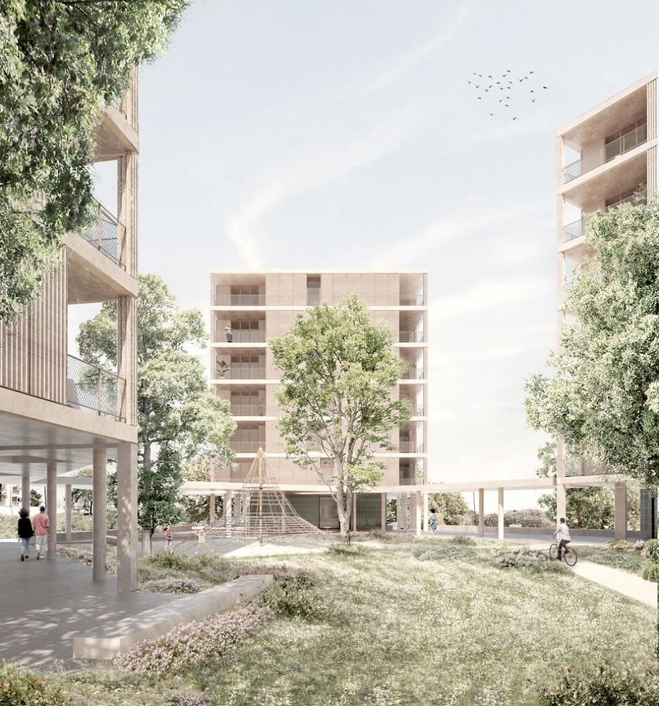 Pedro Domingos - Arquitectos vence concurso para o conjunto habitacional Casquilho Nascente, Almada