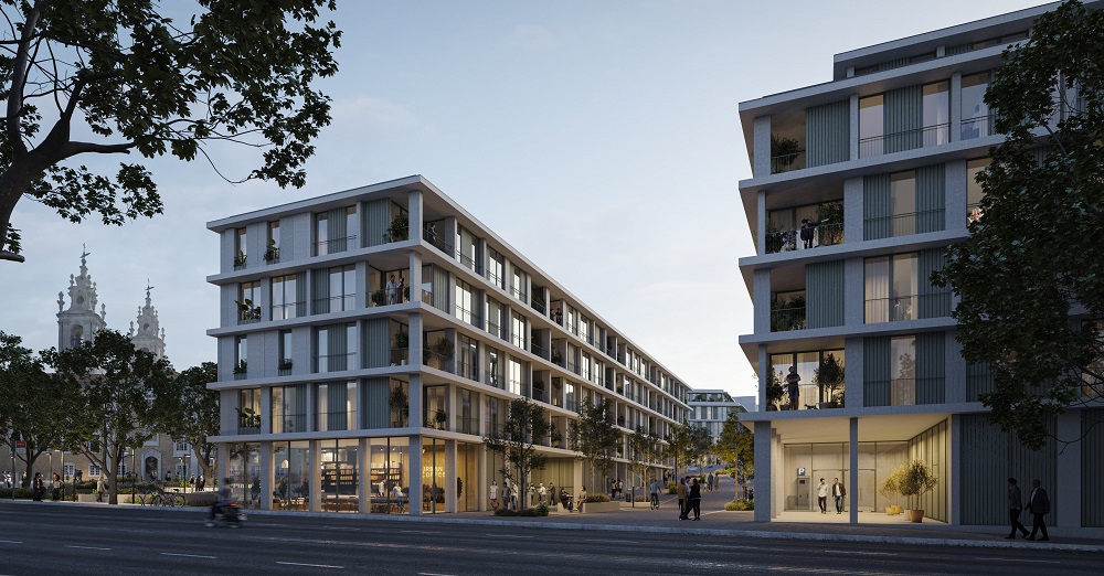 Imagem 2 - MASS lab vencem concurso para o conjunto habitacional S&atilde;o Ciro, Lisboa