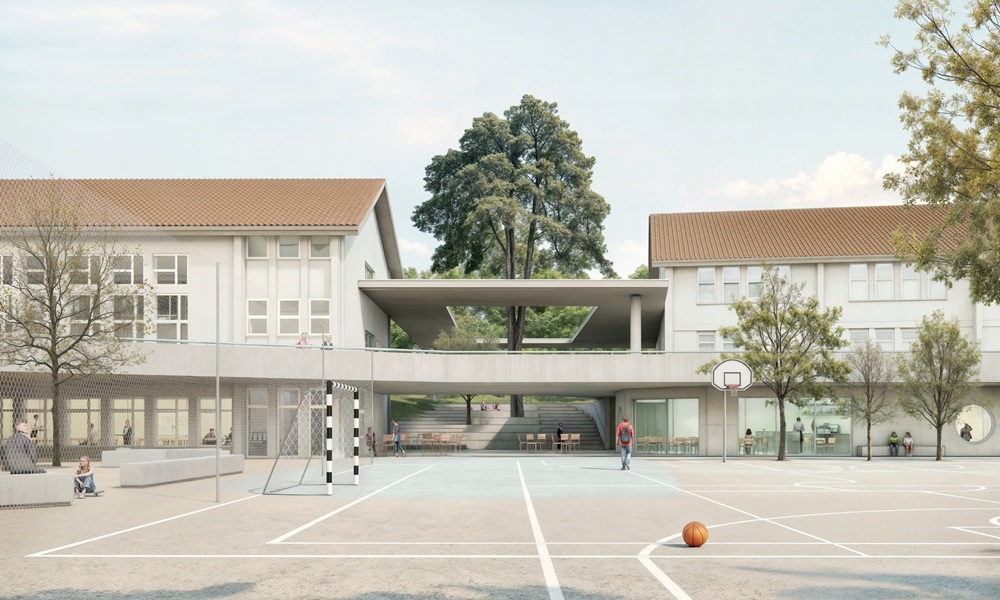 Imagem 2 - Patr&iacute;cia Rocha Leite e Miguel Trigo vencem concurso para a Escola B&aacute;sica Paula Vicente, Lisboa