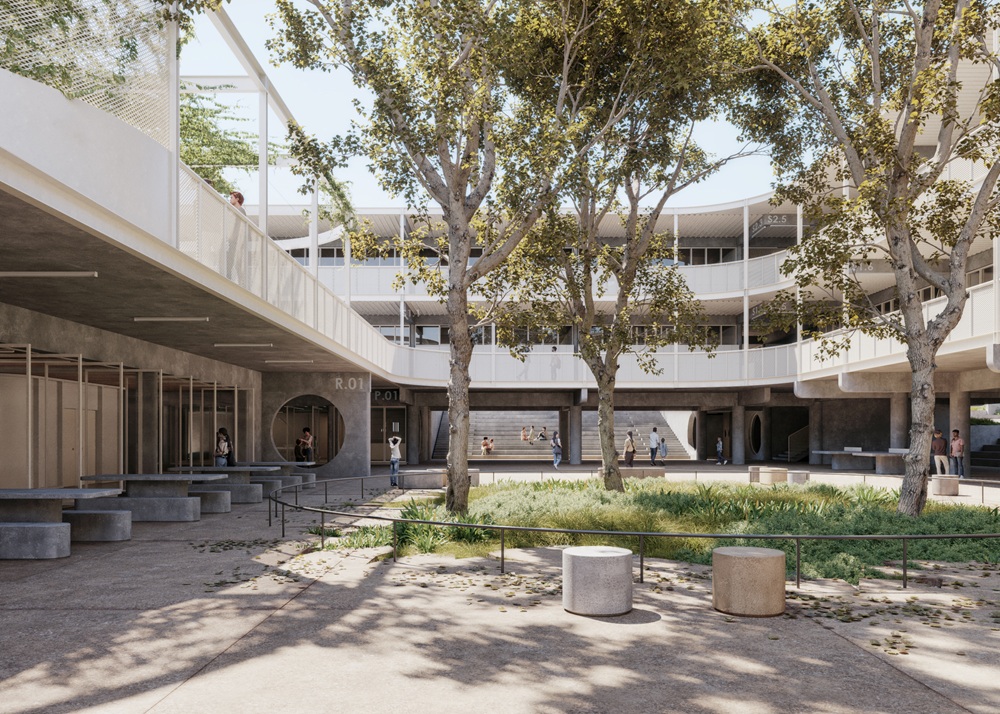 Imagem 2 - Atelier AAVV vence concurso para a Escola B&aacute;sica Professor Delfim Santos, Lisboa